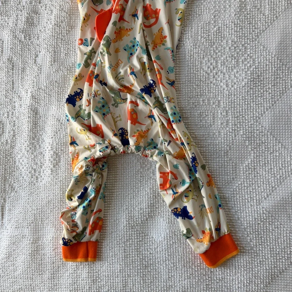 Dog Pajamas Lot of 2 Post Surgical Garment Thing 100lb Dog Happy Fun Cute